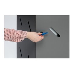 VAR Wertstoffsammelstation WS 58 4-Fach 200 l eisenglimmer 200 l