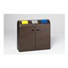 VAR Wertstoffsammelstation WS 100R deep-brown 240 l
