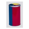 VAR Wertstoffstation 3-fachohne Dach gelb blau rot 90 l