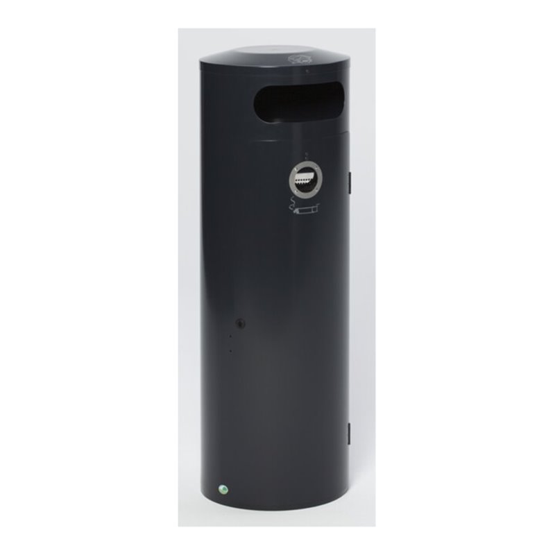 VAR Abfallsammler/Ascher KS 90 anthrazit 90 l