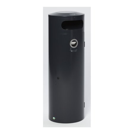 VAR Abfallsammler/Ascher KS 90 anthrazit 90 l