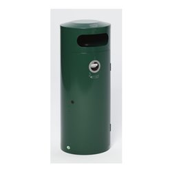 VAR Abfallsammler/Ascher KS 70 moosgrün 70 l
