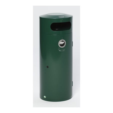 VAR Abfallsammler/Ascher KS 70 moosgrün 70 l