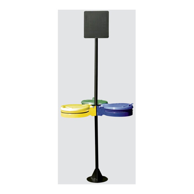 VAR Piktogrammplatte mit Rohr anthrazit