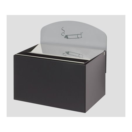 VAR Wandascher WH 13 mit Schild anthrazit 0,8 l