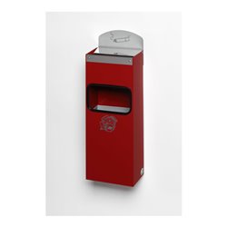 VAR Wandascher WH 51 mit Schild rot 0,8 l/4 l