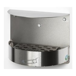 VAR Wandascher H 23 verschließbar Edelstahl matt 1,5 l