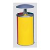 VAR Wertstoffstation 3-fach mit Dach gelb blau rot 90 l