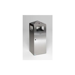 VAR Kombi-Ascher H 92 gelocht Edelstahl 80 l