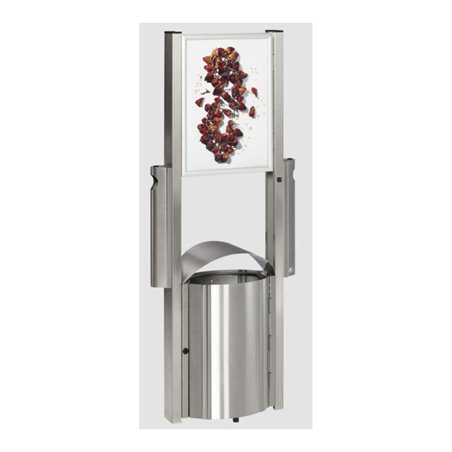 VAR Standgerät AG 78 mit Werbeflächen 50 l/Ascher 3,5 l