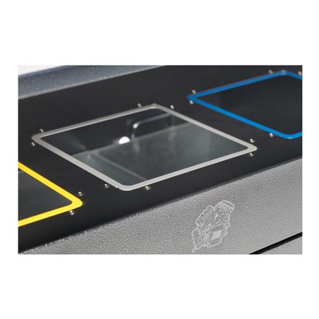 VAR Wertstoffsammelstation WS 89 3-Fach 300 l antik-silber 300 l