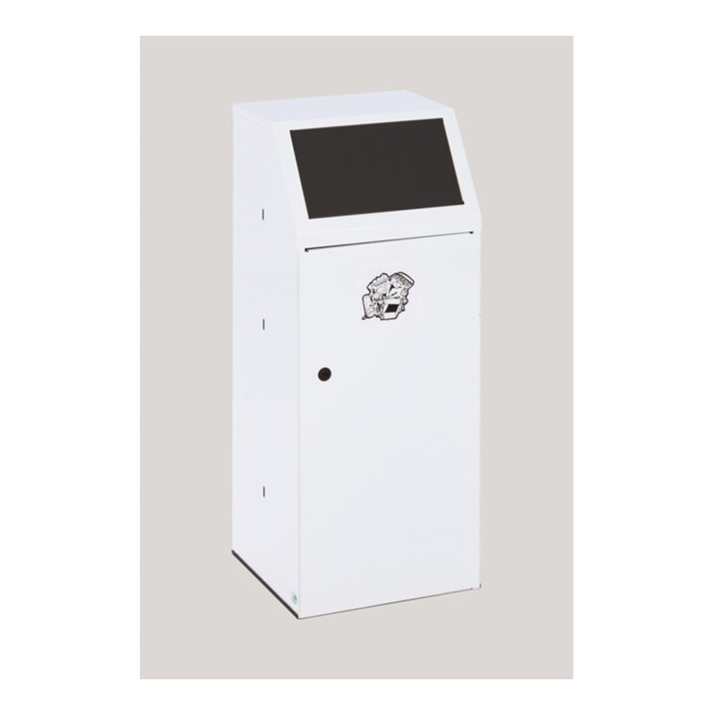 VAR Wertstoffsammler WSG 69 mit Fronttür und Inneneinsatz anthrazit 70 l