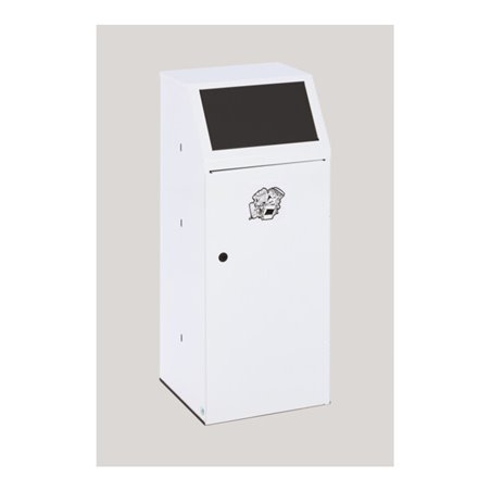 VAR Wertstoffsammler WSG 69 mit Fronttür und Inneneinsatz anthrazit 70 l