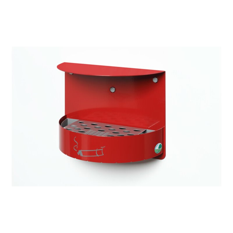 VAR Wandascher H 23 verschließbar rot (RAL 3000) 1,5 l