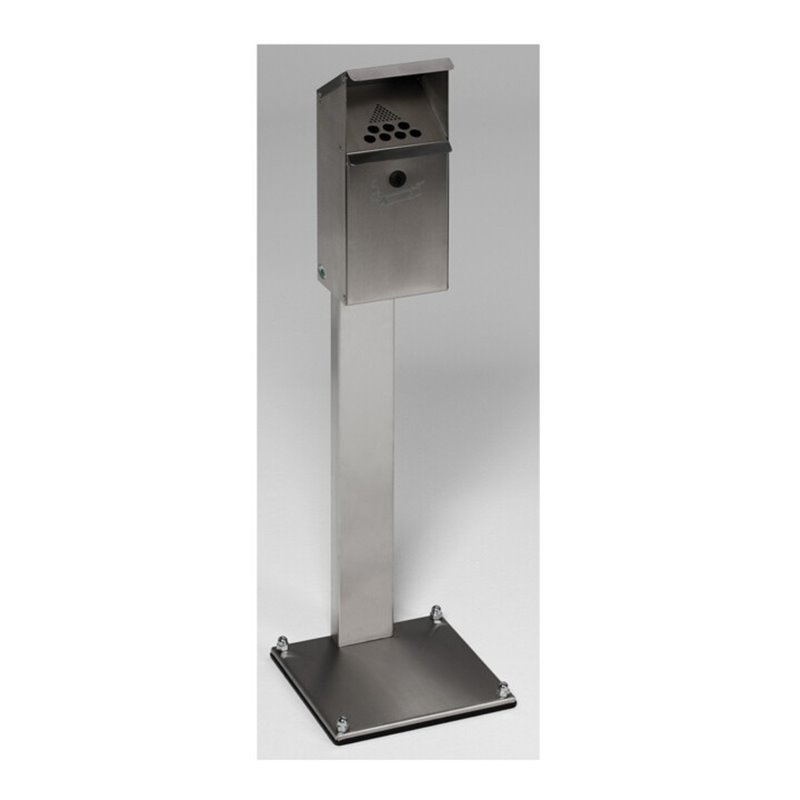 VAR Wandascher WH 41 Edelstahl mit Standfuß 3,7 l