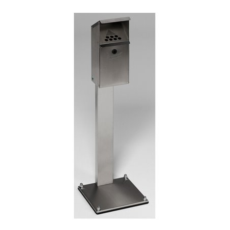 VAR Wandascher WH 41 Edelstahl mit Standfuß 3,7 l