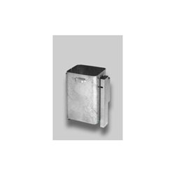 VAR Abfallsammler Typ AG 08 zur Wand- oder Rohrbefestigung feuerverzinkt 40 l