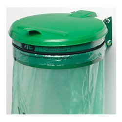 VAR Wandgerät mit Kunststoff-Deckel grün