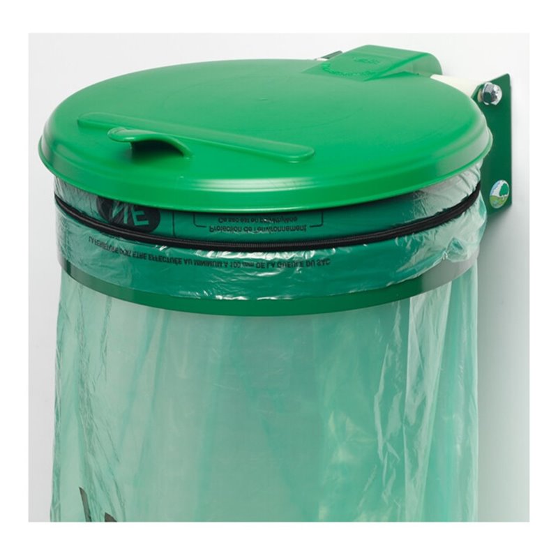 VAR Wandgerät mit Kunststoff-Deckel grün