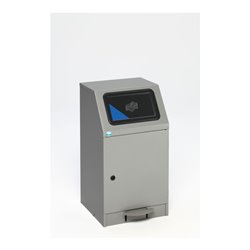 VAR Wertstoffsammelgerät WSG 45 mit Pedal, selbstlöschend