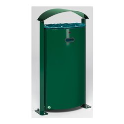 VAR Abfallsammler E 03 moosgrün 90 l