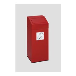 VAR Wertstoffsammler rot 82 l