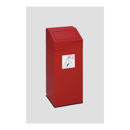 VAR Wertstoffsammler rot 82 l