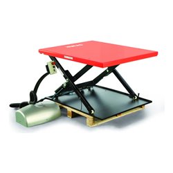 STIER Flach-Scheren-Hubtisch Tragkraft 1000kg Plattform 1450x1140mm