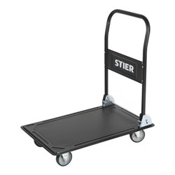 STIER Plattformwagen klappbar Tragkraft 300kg LxB 910x610mm