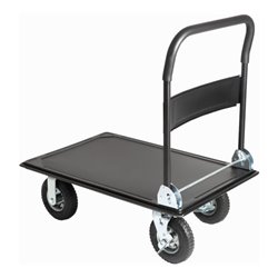 STIER Plattformwagen klappbar Tragkraft 300kg mit Luftbereifung