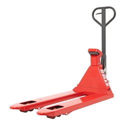 STIER Wiege-Hubwagen mit Drucker 1kg-Schritte Tragkraft 2000kg