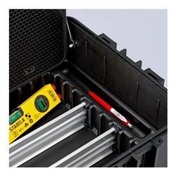 KNIPEX 00 21 37 LE Werkzeugkoffer 'Robust45 Move' leer 428 mm