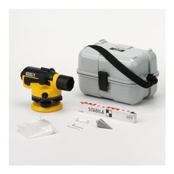 STABILA Optisches Nivellier OLS 26 6-teiliges Set