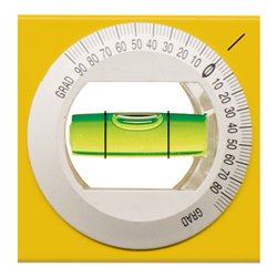 STABILA Torpedo-Wasserwaage Type 70 TMW 26 cm mit Magnetsystem und drehbarer Winkel-Libelle