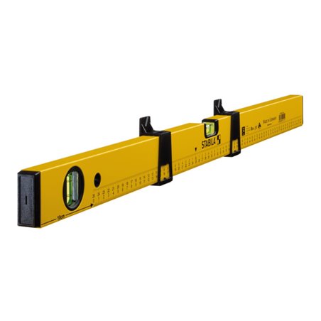 STABILA Wasserwaage Type 70 MAS 80 cm mit Markierschiebern und Skalenaufdruck