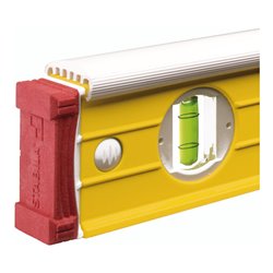 STABILA Wasserwaage Type 196-2 K 122 cm mit schlagfestem Klopfschutz