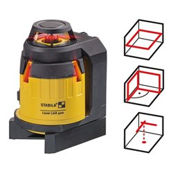 STABILA Multilinien-Laser LAX 400 6-teiliges Set inkl. Laser-Teleskopstütze