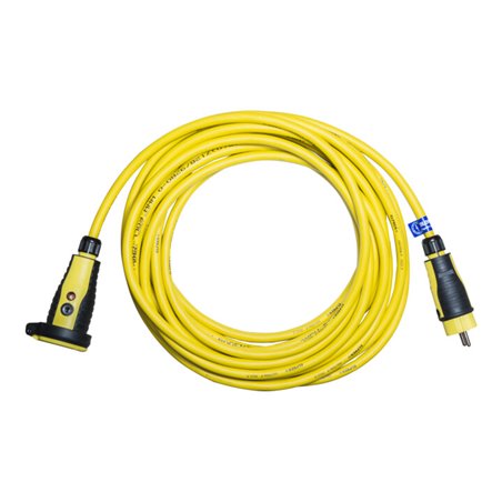 Roll Industrie-Verlängerungskabel 10m gelb