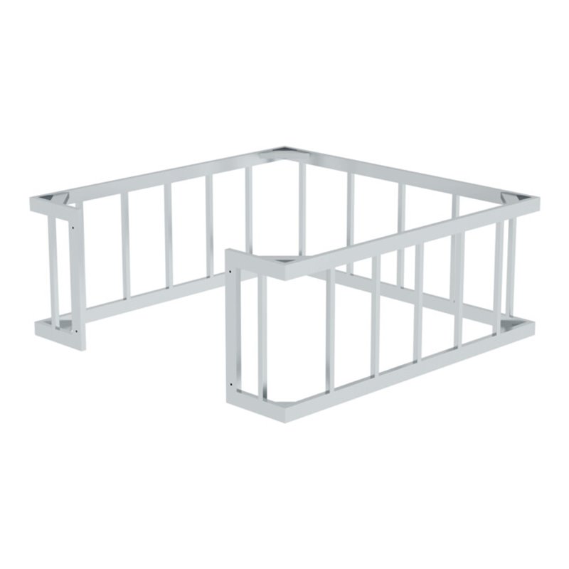 MUNK Tankwagenleiter-Schutzkorb eckig