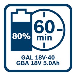 Bosch Ladegerät GAL 18V-40