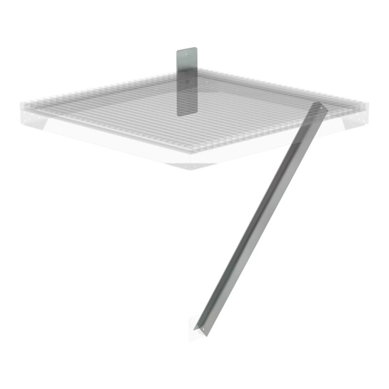 MUNK Flanschplatte& Strebe 1000mm