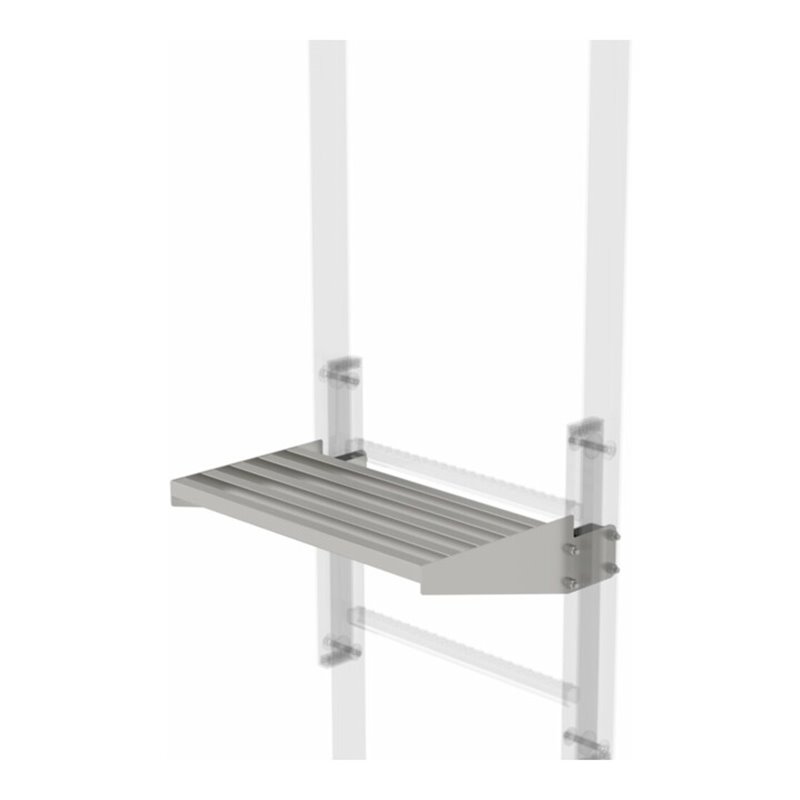 MUNK Ausstiegstritt Edelstahl Spaltmaß 300mm