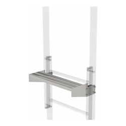 MUNK Ausstiegstritt Edelstahl Spaltmaß 200mm