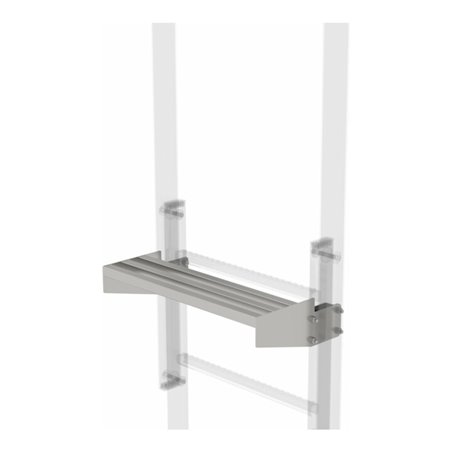 MUNK Ausstiegstritt Edelstahl Spaltmaß 200mm