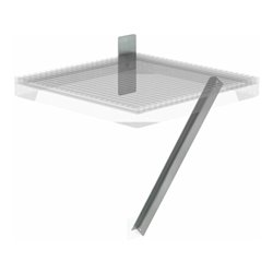 MUNK Flanschplatte& Strebe 800mm