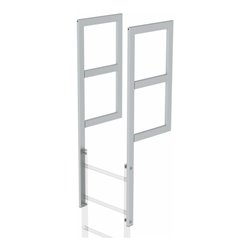 MUNK Ausstiegholm Geländeransatz,Alu eloxiert