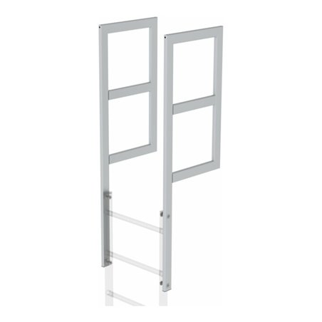 MUNK Ausstiegholm Geländeransatz,Alu eloxiert