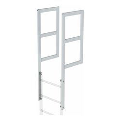 MUNK Ausstiegholm Geländeransatz,Alu blank