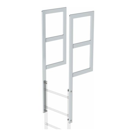 MUNK Ausstiegholm Geländeransatz,Alu blank