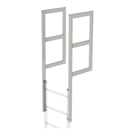 MUNK Ausstiegholm mit Geländeransatz, Edelstahl